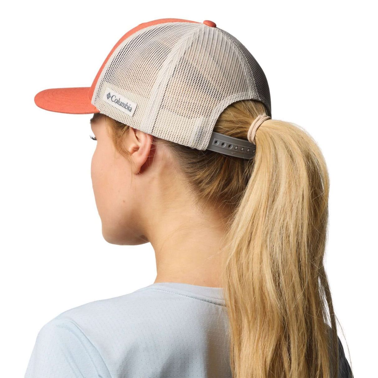 Columbia Mesh Snap Back Hat Black/Weld-River Blue/Black/Circular Landscape-Coll Navy/Columbia Grey/Mt Hood Circle-Tuscan/Dark Stone/Dark Mountain - 53 Degrees North