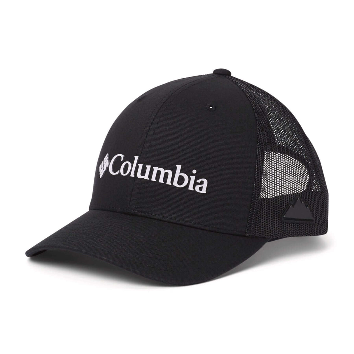 Columbia Mesh Snap Back Hat Black/Weld-River Blue/Black/Circular Landscape-Coll Navy/Columbia Grey/Mt Hood Circle-Tuscan/Dark Stone/Dark Mountain - 53 Degrees North