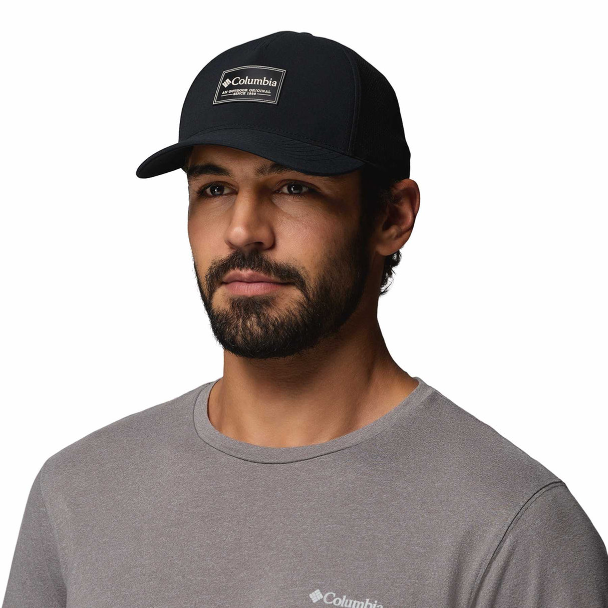 Columbia Mountaincap II 3D Stretch Snap Back Collegiate Navy/C Sport-Black/Outdoor Original-Dark Stone/Outdoor Original - 53 Degrees North