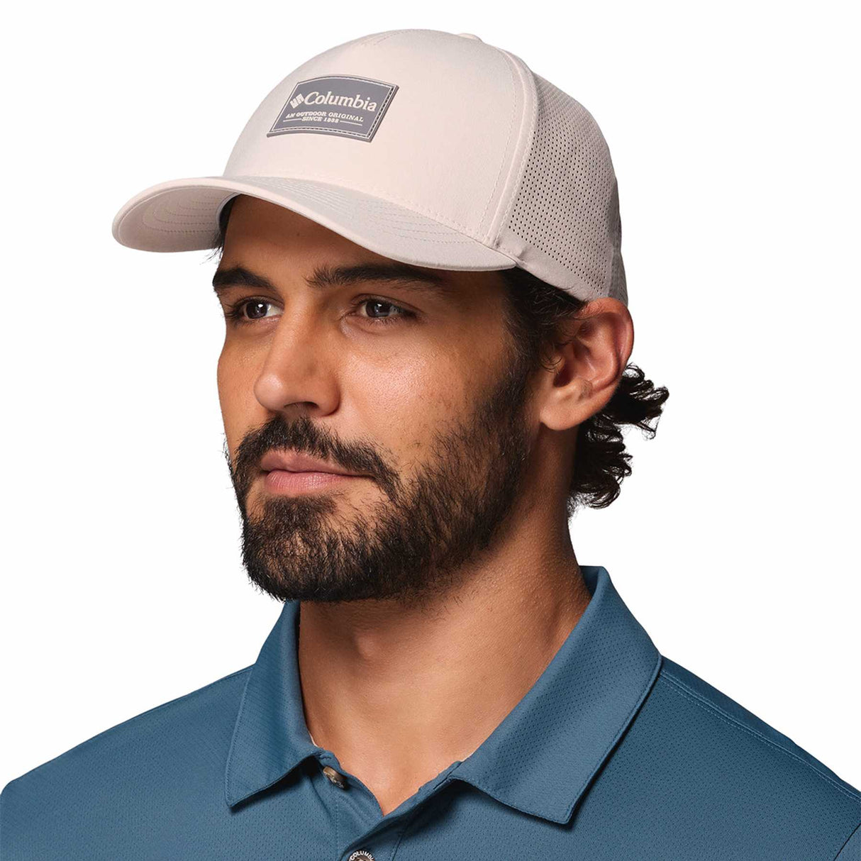 Columbia Mountaincap II 3D Stretch Snap Back Collegiate Navy/C Sport-Black/Outdoor Original-Dark Stone/Outdoor Original - 53 Degrees North