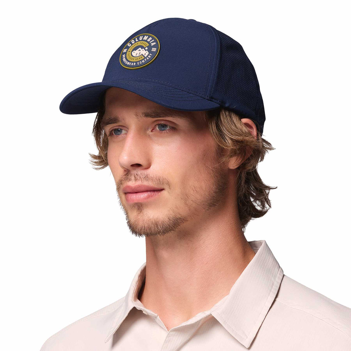 Columbia Mountaincap II 3D Stretch Snap Back Collegiate Navy/C Sport-Black/Outdoor Original-Dark Stone/Outdoor Original - 53 Degrees North