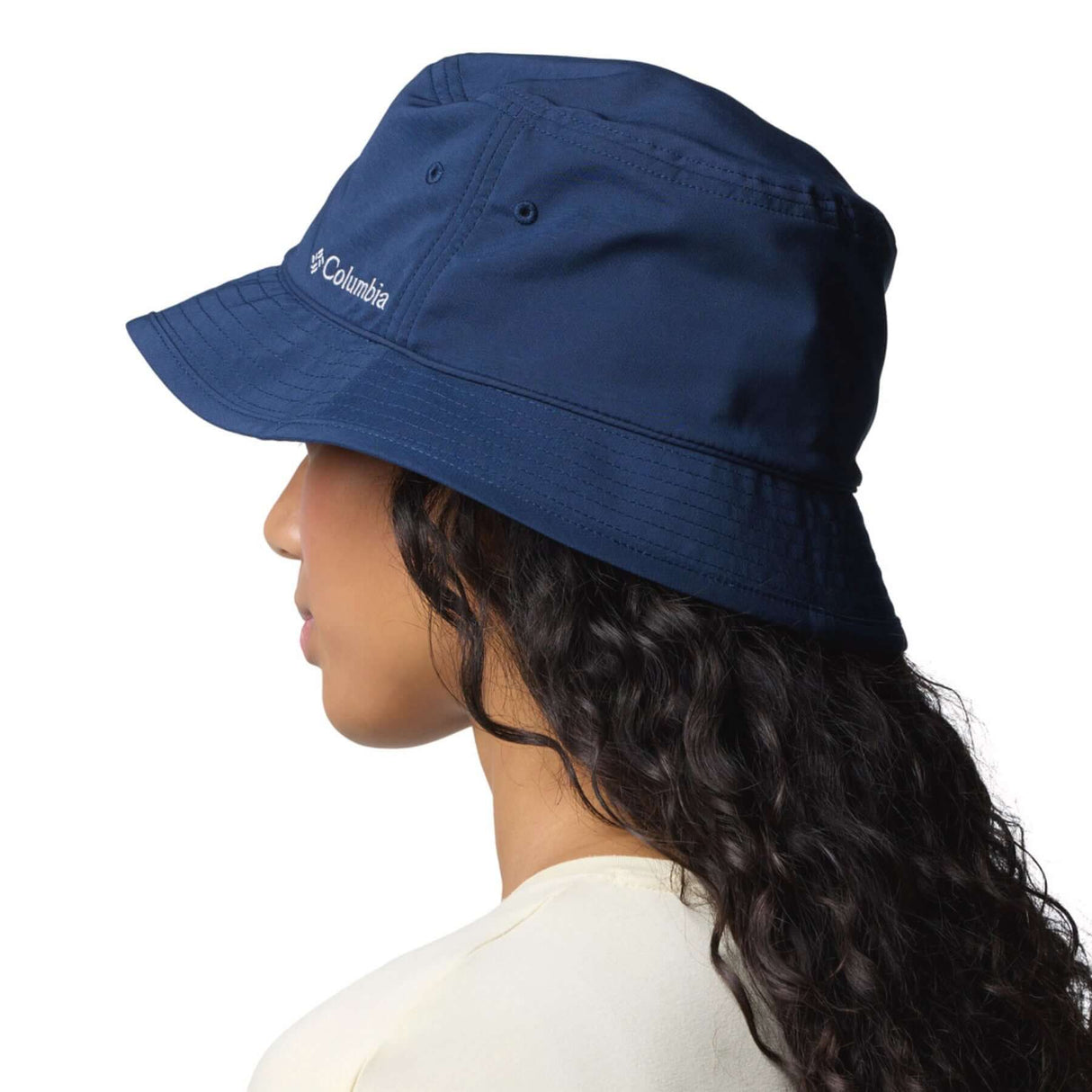 Columbia Pine Mountain II Bucket Hat Collegiate Navy / Small/Medium-Collegiate Navy / Large/X-Large-Pink Sand / Small/Medium-Pink Sand / Large/X-Large - 53 Degrees North
