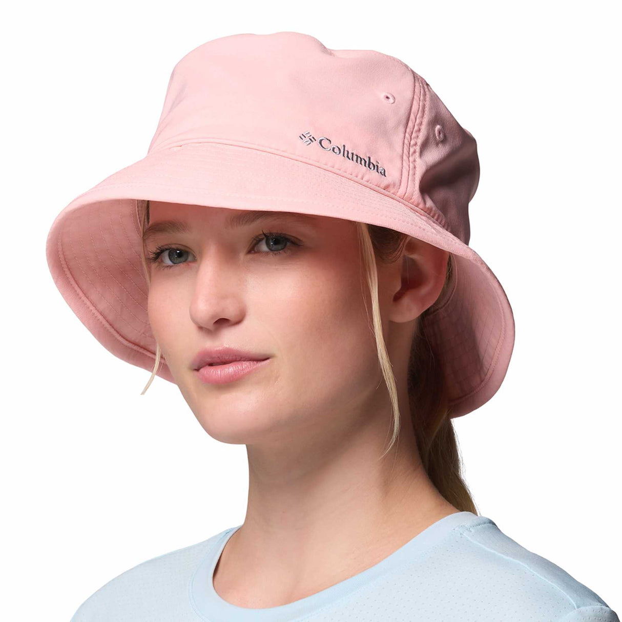 Columbia Pine Mountain II Bucket Hat Collegiate Navy / Small/Medium-Collegiate Navy / Large/X-Large-Pink Sand / Small/Medium-Pink Sand / Large/X-Large - 53 Degrees North