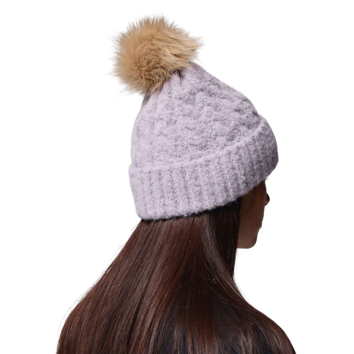 Columbia Winter Blur II Beanie Sea Salt-Lavender Pearl - 53 Degrees North