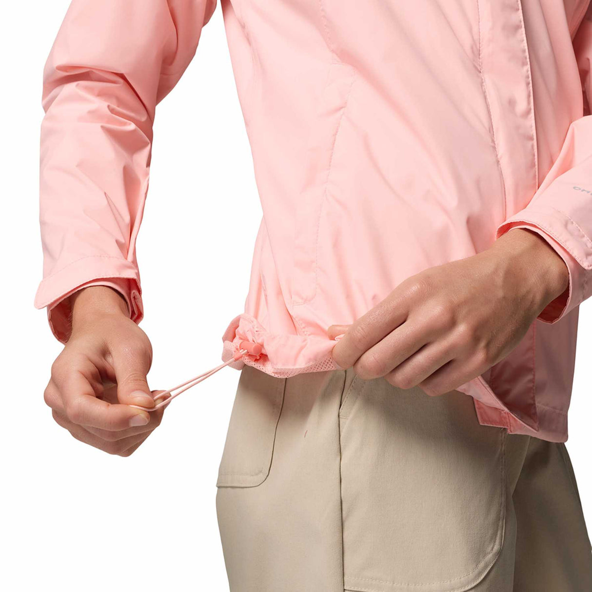 Columbia Women's Arcadia Waterproof Jacket Pink Sand / X-Small-Pink Sand / Small-Pink Sand / Medium-Pink Sand / Large-Pink Sand / X-Large - 53 Degrees North