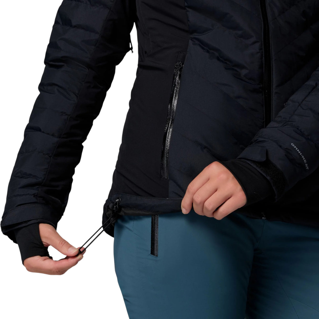 Columbia Women's Bird Mountain III Insulated Ski Jacket Black / X-Small-Black / Small-Black / Medium-Black / Large-Black / X-Large - 53 Degrees North