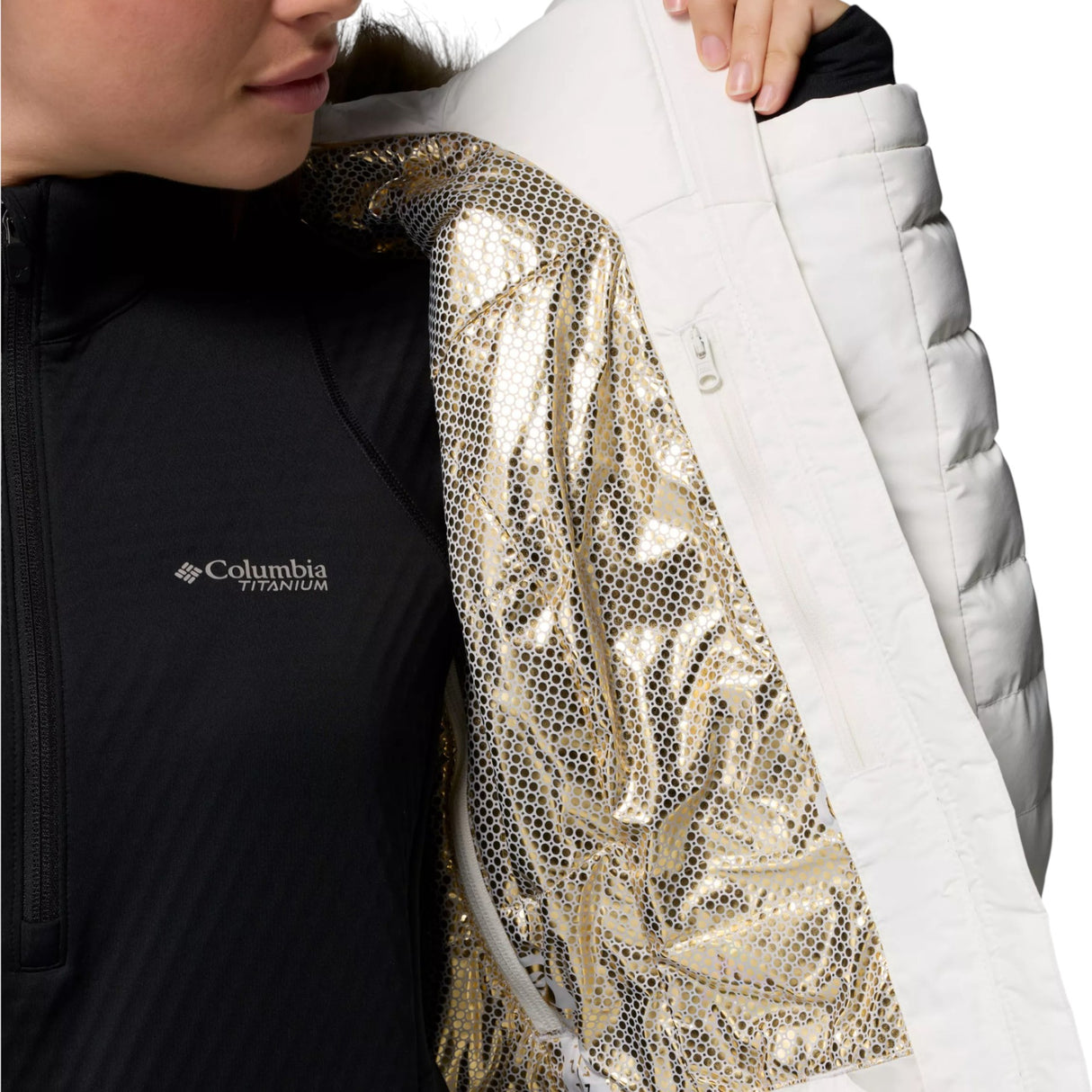 Columbia Women's Bird Mountain III Insulated Ski Jacket Black / X-Small-Black / Small-Black / Medium-Black / Large-Black / X-Large - 53 Degrees North