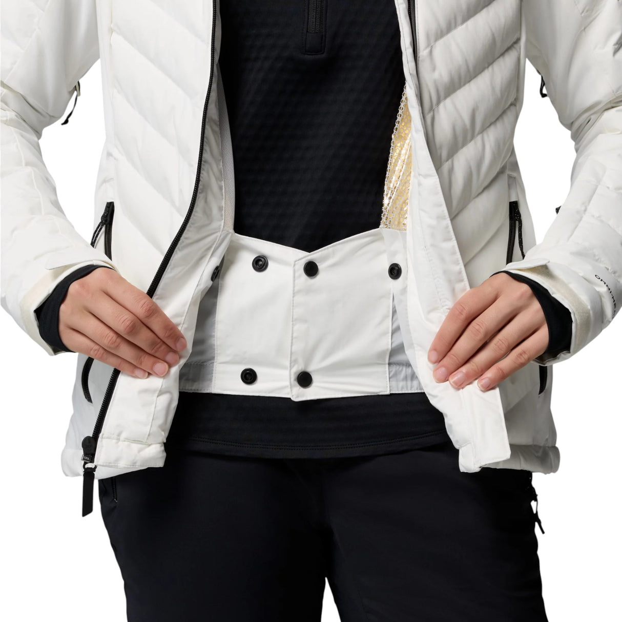 Columbia Women's Bird Mountain III Insulated Ski Jacket Black / X-Small-Black / Small-Black / Medium-Black / Large-Black / X-Large - 53 Degrees North
