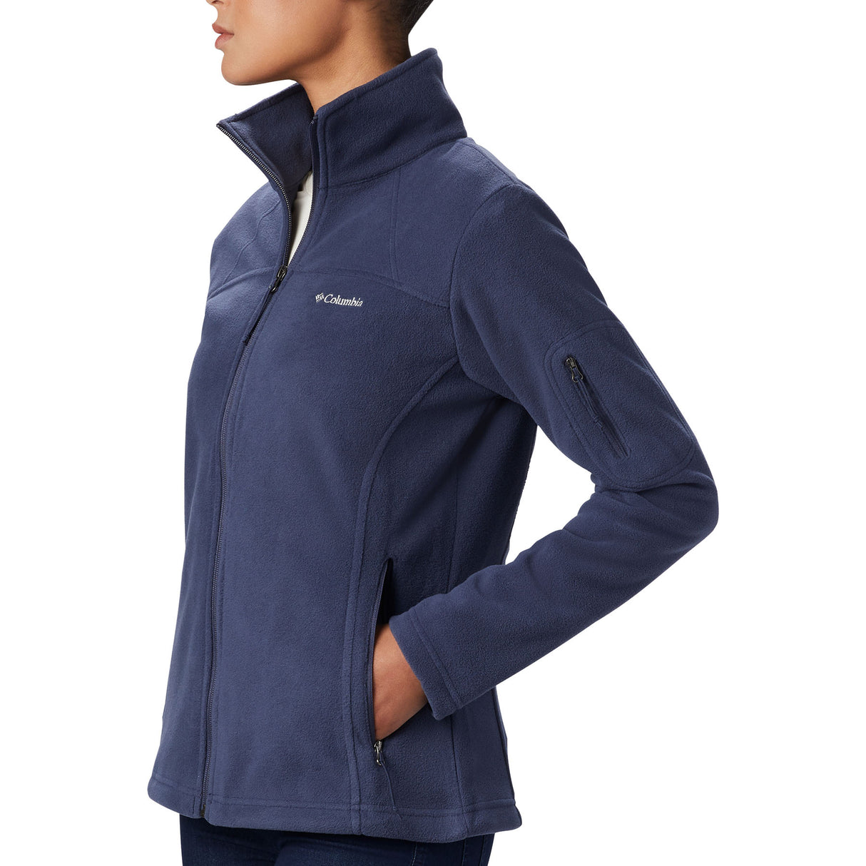 Columbia Women's Fast Trek II Fleece Jacket Rich Wine / X-Small-Rich Wine / Small-Rich Wine / Medium-Rich Wine / Large-Rich Wine / X-Large - 53 Degrees North