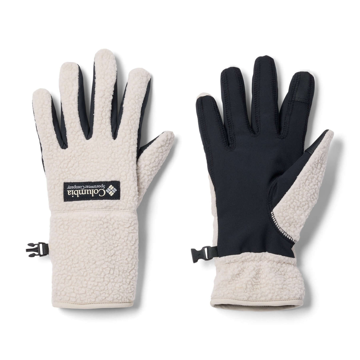 Columbia Women's Helvetia II Sherpa Gloves Dark Stone / X-Small-Dark Stone / Small-Dark Stone / Medium-Dark Stone / Large - 53 Degrees North