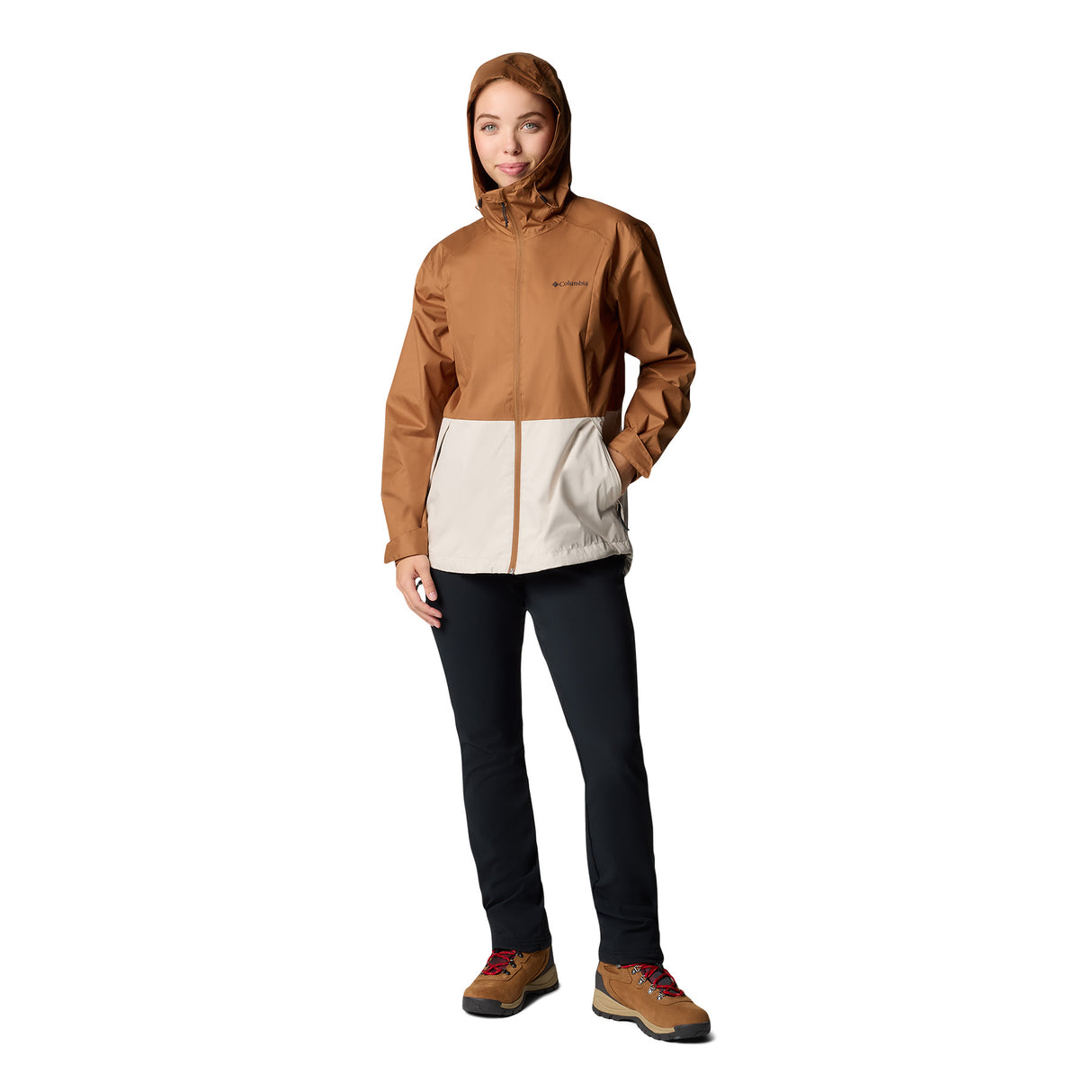 Columbia Women's Inner Limits III Waterproof Jacket Rich Wine/Eraser Pink / X-Small-Rich Wine/Eraser Pink / Small-Rich Wine/Eraser Pink / Medium-Rich Wine/Eraser Pink / Large-Rich Wine/Eraser Pink / X-Large - 53 Degrees North