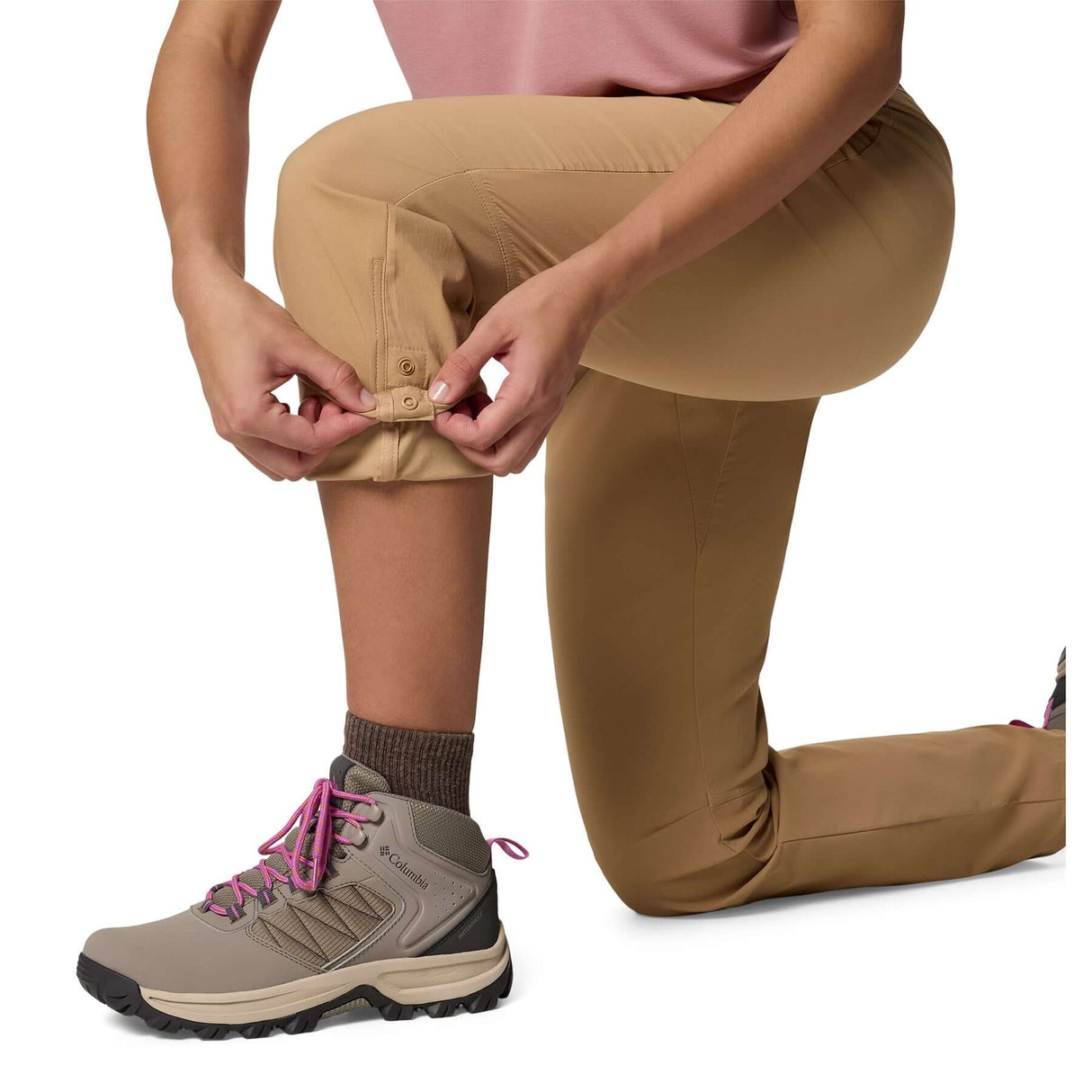 Columbia Women's Leslie Falls II Trousers Canoe / X-Small / Short-Canoe / X-Small / Regular-Canoe / Small / Short-Canoe / Small / Regular-Canoe / Medium / Short - 53 Degrees North