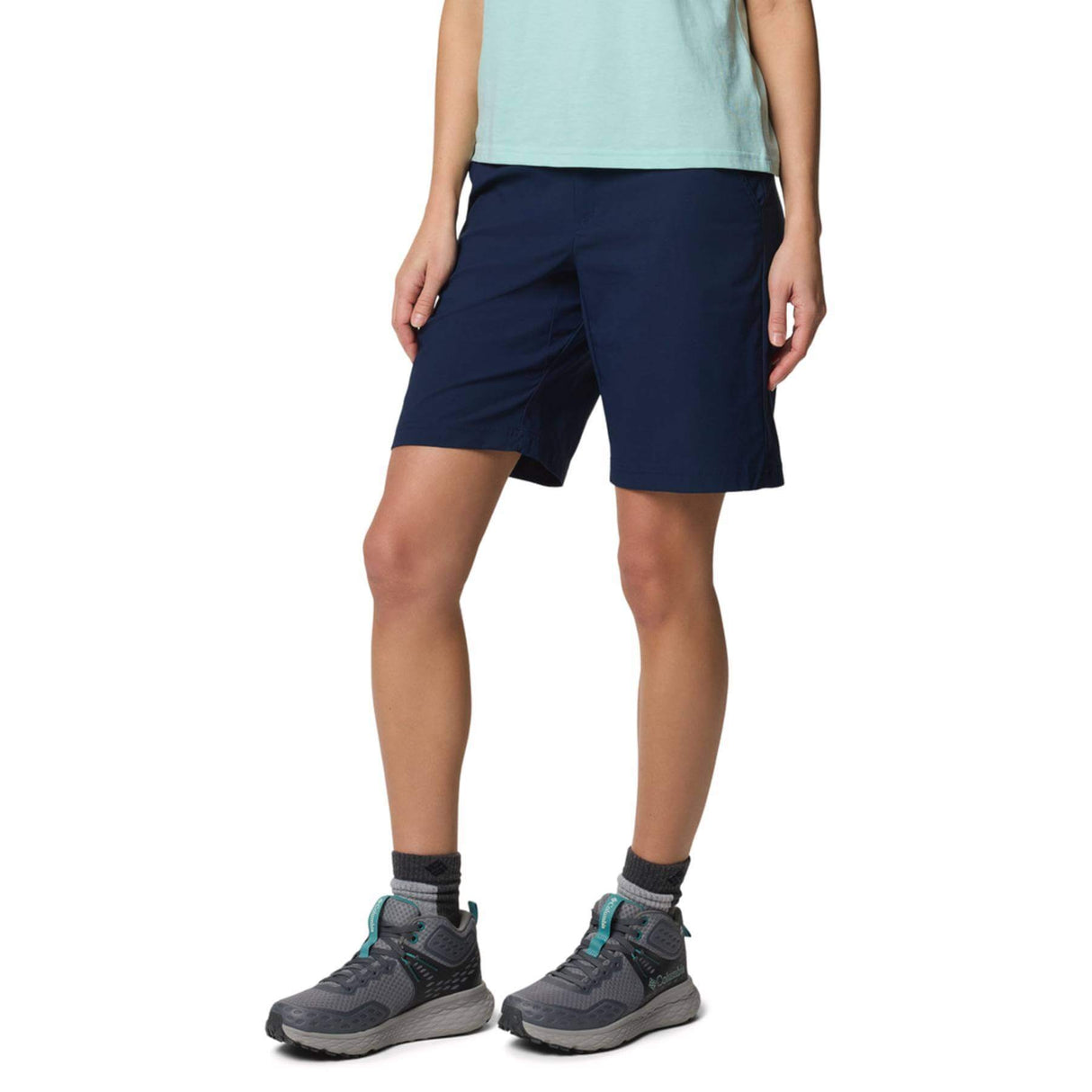 Columbia Women's Leslie Falls Long Shorts Collegiate Navy / X-Small-Collegiate Navy / Small-Collegiate Navy / Medium-Collegiate Navy / Large-Collegiate Navy / X-Large - 53 Degrees North