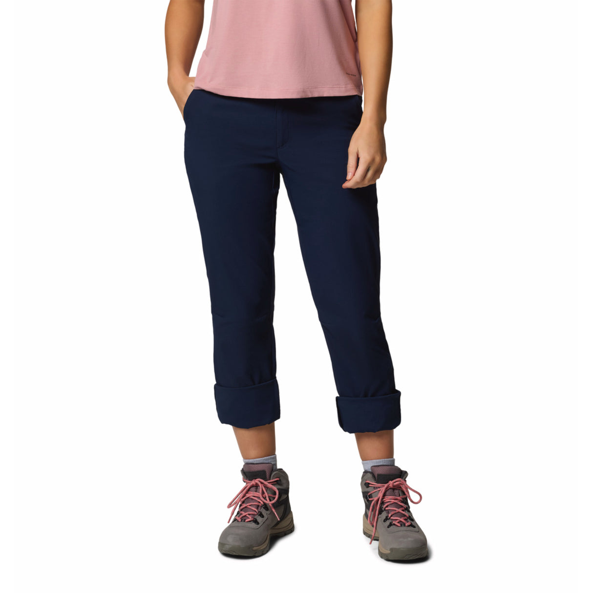 Columbia Women's Leslie Falls Trousers Collegiate Navy / X-Small / Short-Collegiate Navy / X-Small / Regular-Collegiate Navy / Small / Short-Collegiate Navy / Small / Regular-Collegiate Navy / Medium / Short - 53 Degrees North