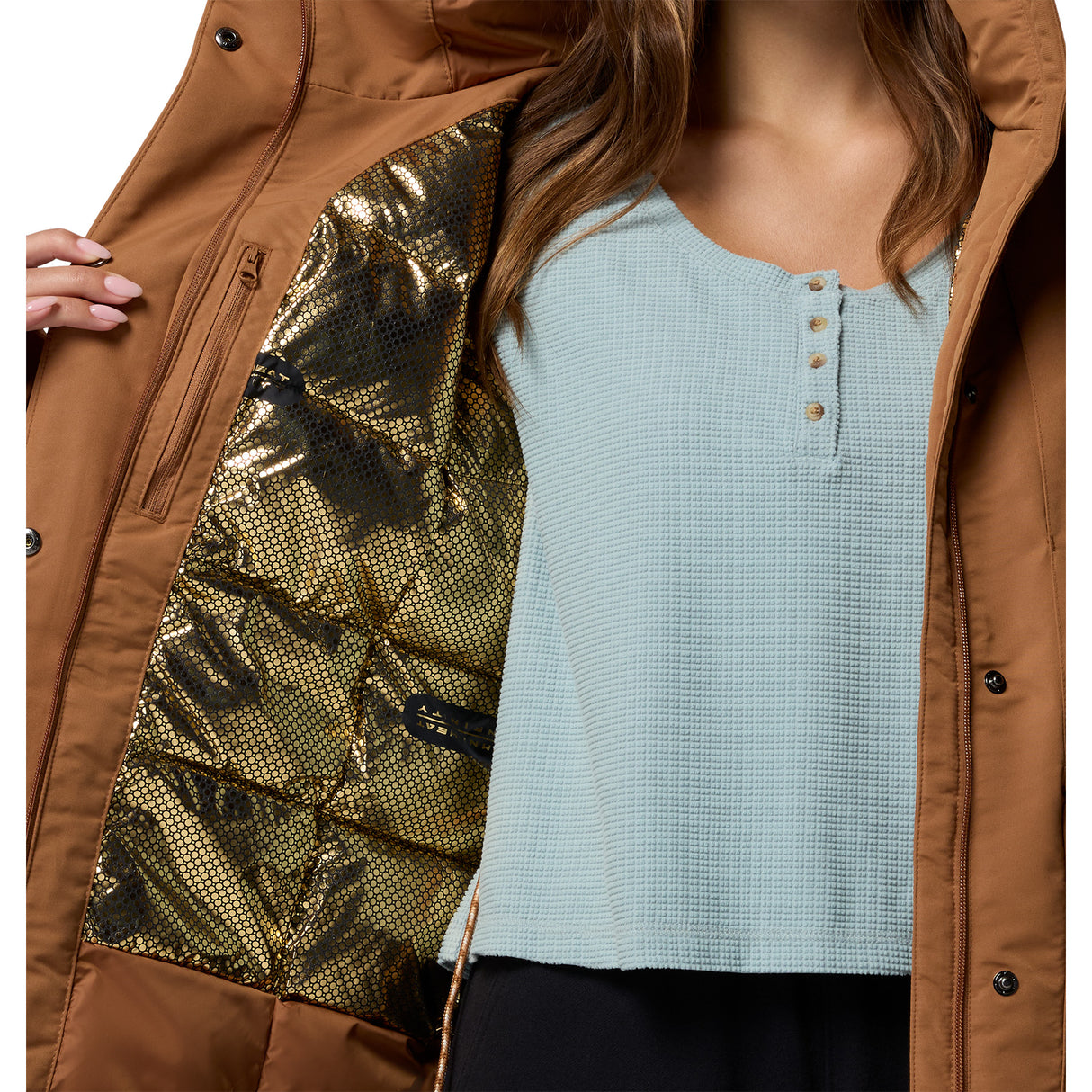 Columbia Women's Little Si II Insulated Parka Camel Brown / X-Small-Camel Brown / Small-Camel Brown / Medium-Camel Brown / Large-Camel Brown / X-Large - 53 Degrees North