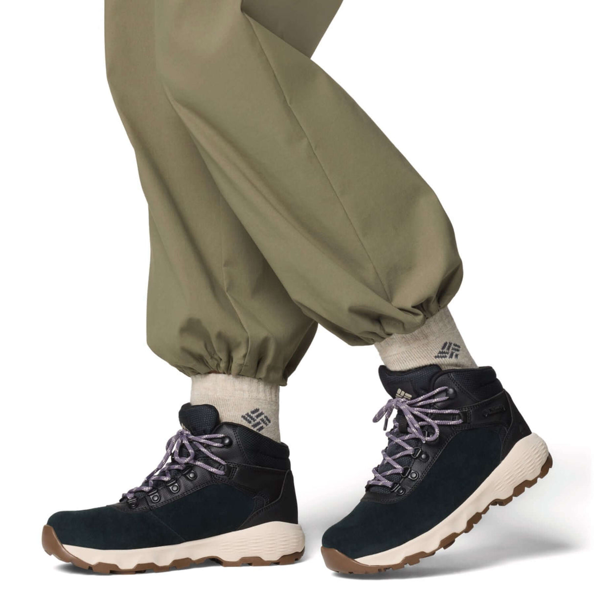 Columbia Women's Newton Wander Boots Black/Granite Purple / UK 5-Black/Granite Purple / UK 6-Black/Granite Purple / UK 7-Black/Granite Purple / UK 8 - 53 Degrees North