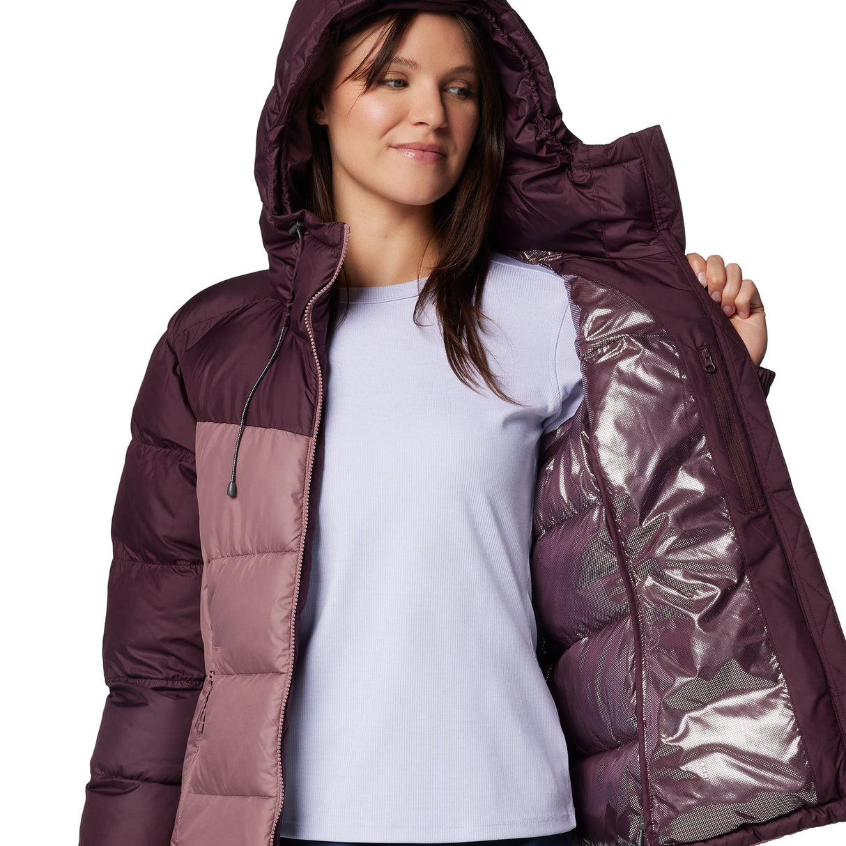 Columbia Women's Pike Lake II Insulated Jacket Moonvista/Fig / X-Small-Moonvista/Fig / Small-Moonvista/Fig / Medium-Moonvista/Fig / Large-Moonvista/Fig / X-Large - 53 Degrees North