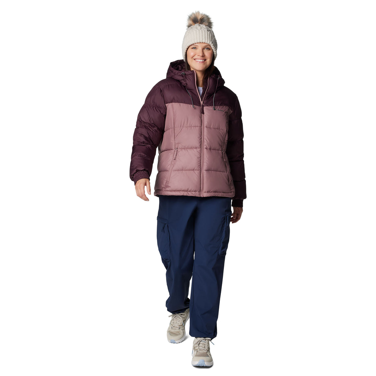 Columbia Women's Pike Lake II Insulated Jacket Moonvista/Fig / X-Small-Moonvista/Fig / Small-Moonvista/Fig / Medium-Moonvista/Fig / Large-Moonvista/Fig / X-Large - 53 Degrees North