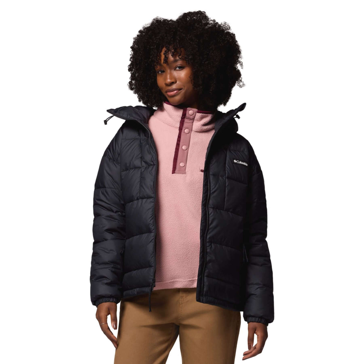 Columbia Women's Pike Lake III Hooded Jacket Lavender Pearl/Shale Purple / X-Small-Lavender Pearl/Shale Purple / Small-Lavender Pearl/Shale Purple / Medium-Lavender Pearl/Shale Purple / Large-Lavender Pearl/Shale Purple / X-Large - 53 Degrees North