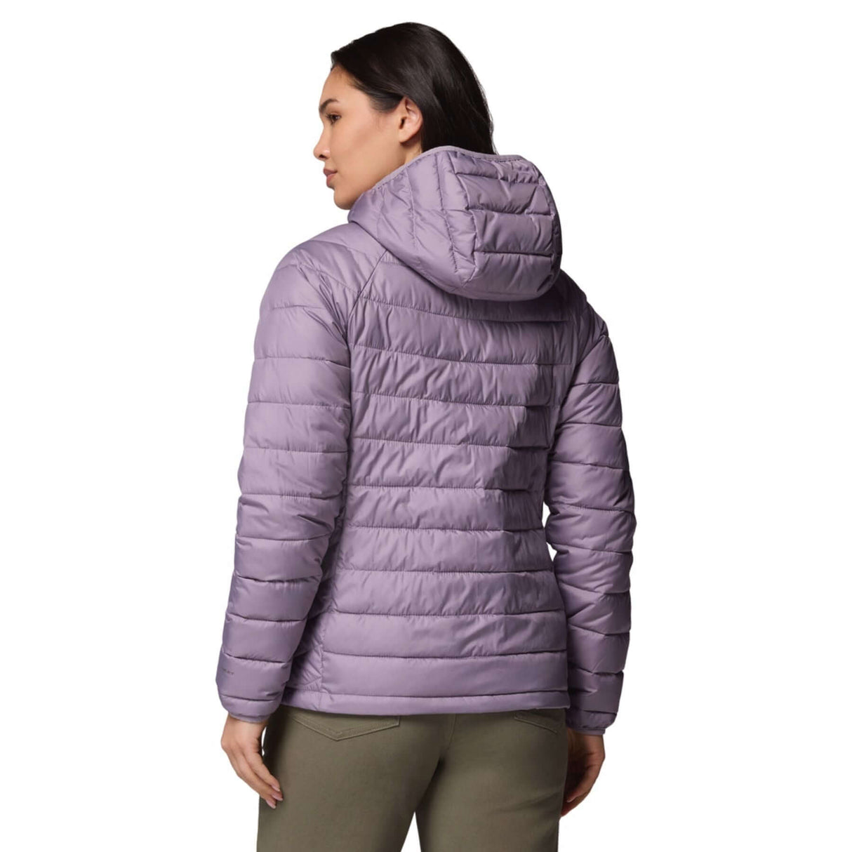 Columbia Women's Powder Lite II Hooded Insulated Jacket Shale Purple / X-Small-Shale Purple / Small-Shale Purple / Medium-Shale Purple / Large-Shale Purple / X-Large - 53 Degrees North