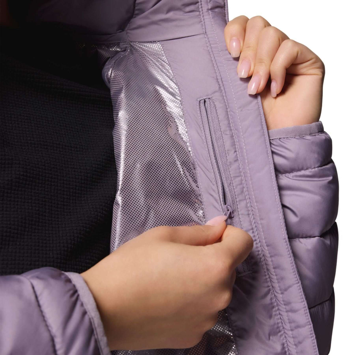 Columbia Women's Powder Lite II Hooded Insulated Jacket Shale Purple / X-Small-Shale Purple / Small-Shale Purple / Medium-Shale Purple / Large-Shale Purple / X-Large - 53 Degrees North