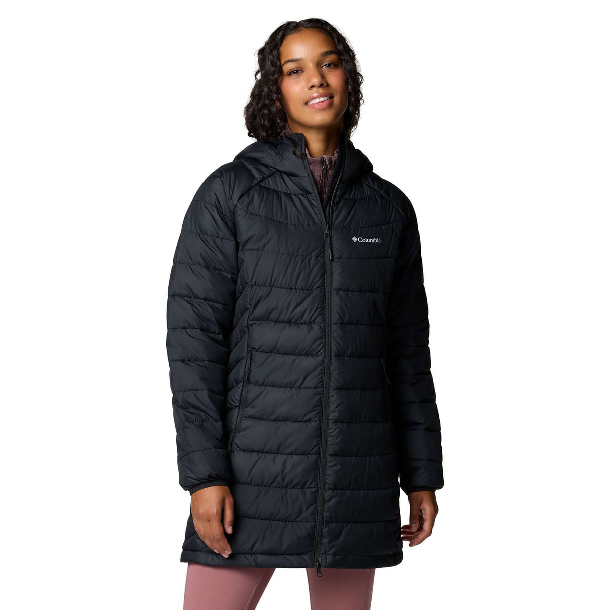 Columbia Women's Powder Lite II Mid Insulated Jacket Dark Stone / X-Small-Dark Stone / Small-Dark Stone / Medium-Dark Stone / Large-Dark Stone / X-Large - 53 Degrees North