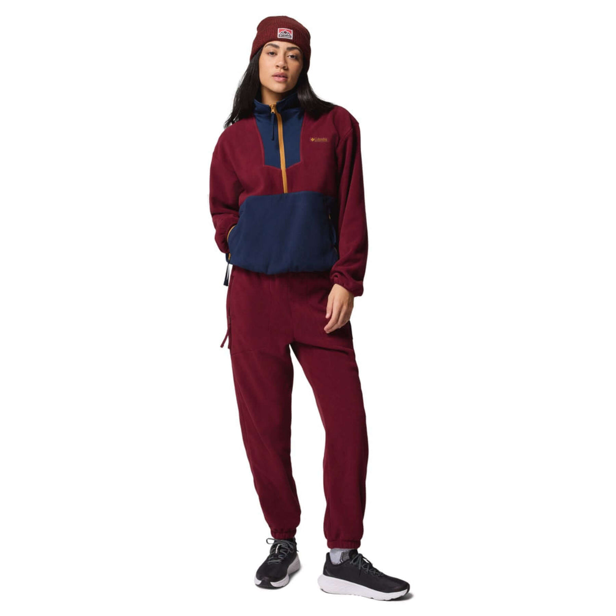 Columbia Women's Sequoia Grove 1/2 Zip Fleece Shale Purple/Shark/Shark / X-Small-Shale Purple/Shark/Shark / Small-Shale Purple/Shark/Shark / Medium-Shale Purple/Shark/Shark / Large-Shale Purple/Shark/Shark / X-Large - 53 Degrees North