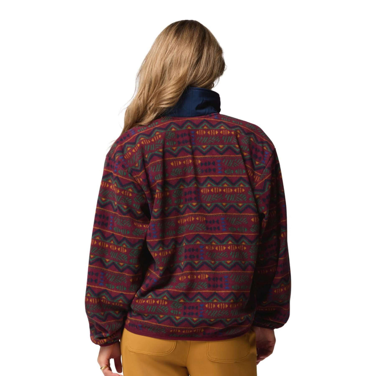Columbia Women's Sequoia Grove Printed Half Zip Shale Purple Blossoming / X-Small-Shale Purple Blossoming / Small-Shale Purple Blossoming / Medium-Shale Purple Blossoming / Large-Shale Purple Blossoming / X-Large - 53 Degrees North