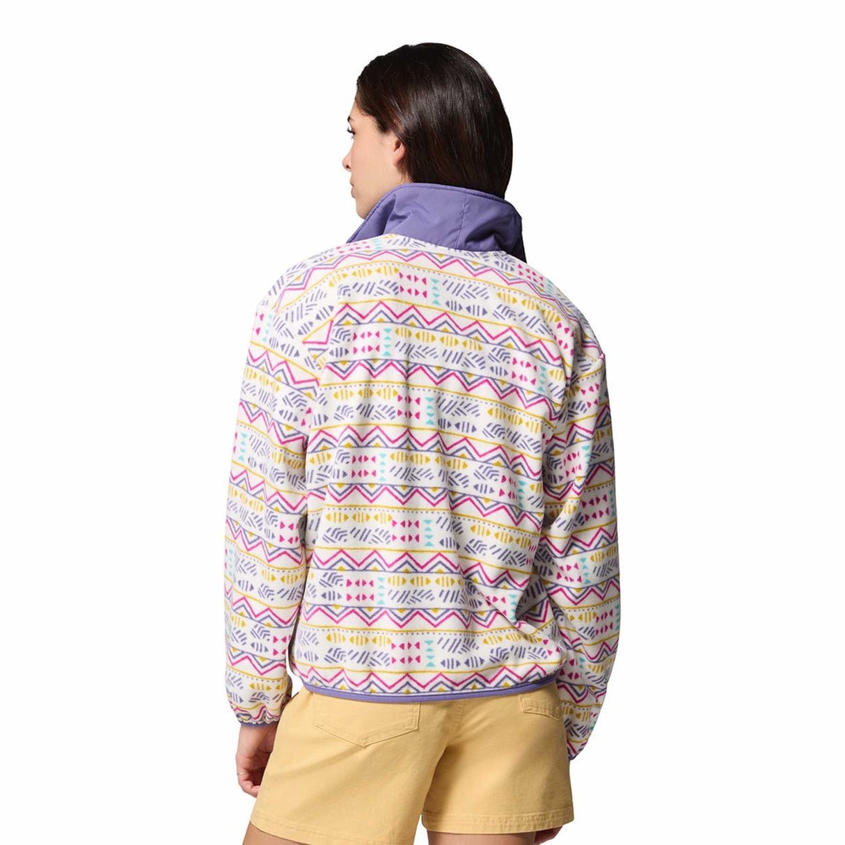 Columbia Women's Sequoia Grove Printed Half Zip Shale Purple Blossoming / X-Small-Shale Purple Blossoming / Small-Shale Purple Blossoming / Medium-Shale Purple Blossoming / Large-Shale Purple Blossoming / X-Large - 53 Degrees North