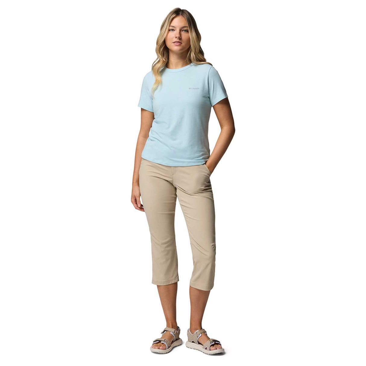 Columbia Women's Sun Trek Shirt Marine Light / X-Small-Marine Light / Small-Marine Light / Medium-Marine Light / Large-Marine Light / X-Large - 53 Degrees North