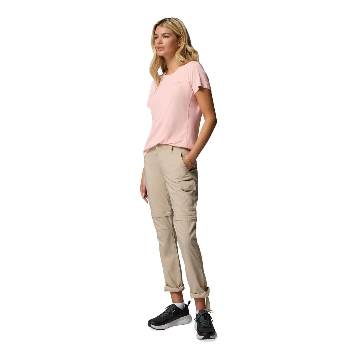 Columbia Women's Zero Rules Light Crew Shirt Pink Sand / X-Small-Pink Sand / Small-Pink Sand / Medium-Pink Sand / Large-Pink Sand / X-Large - 53 Degrees North
