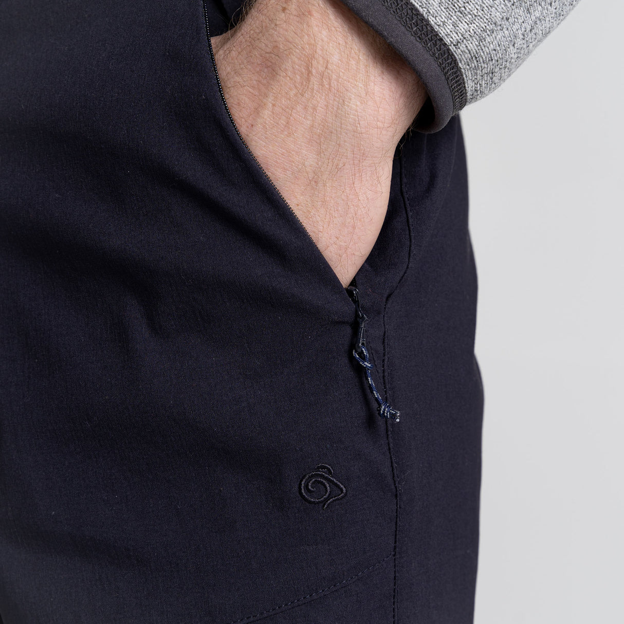 Craghoppers Men's Kiwi Pro II Trousers Dark Navy / Small / Short-Dark Navy / Small / Regular-Dark Navy / Medium / Short-Dark Navy / Medium / Regular-Dark Navy / Large / Short - 53 Degrees North