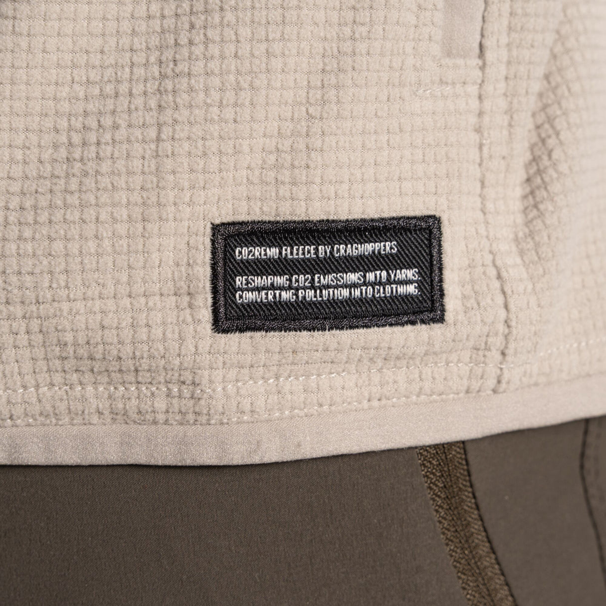 Craghoppers Men's NosiLife Spry Fleece Jacket Parchment / Small - 53 Degrees North