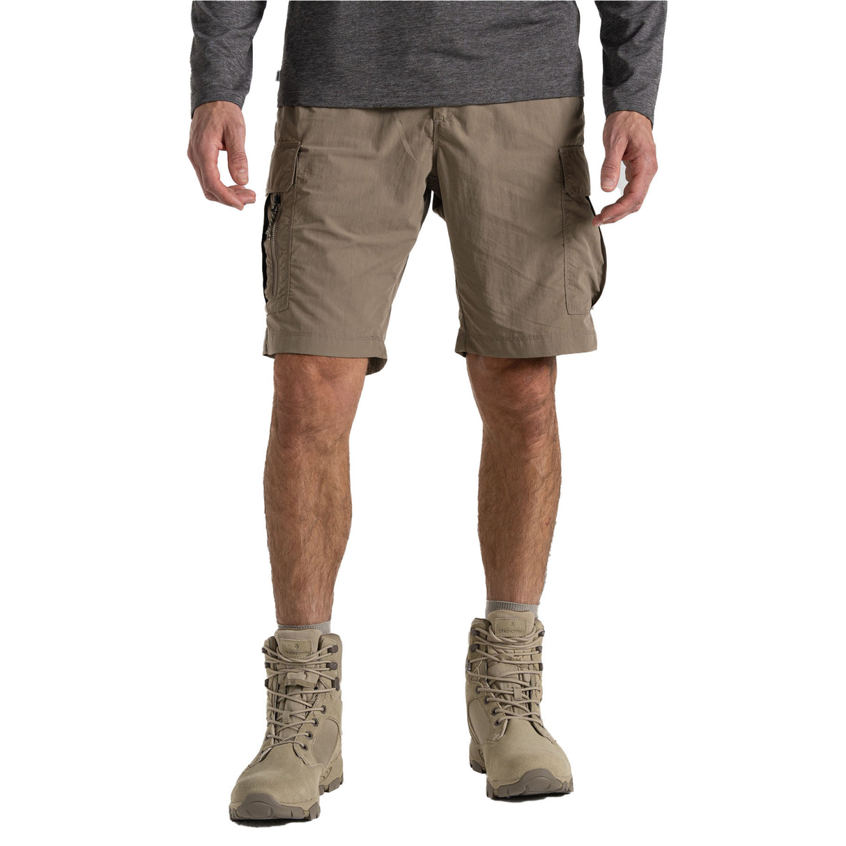 Craghoppers Men's Nosilife Cargo II Shorts Black Pepper / Small-Black Pepper / Medium-Black Pepper / Large-Black Pepper / X-Large-Black Pepper / XX-Large - 53 Degrees North