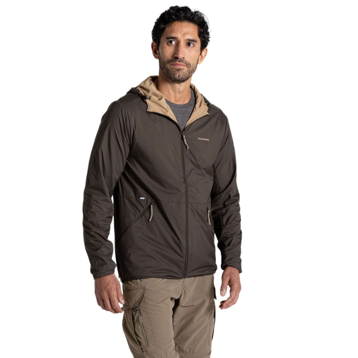 Craghoppers Men's Nosilife Otis Reversible Jacket Woodland Green/Earthenware / Small-Woodland Green/Earthenware / Medium-Woodland Green/Earthenware / Large-Woodland Green/Earthenware / X-Large-Woodland Green/Earthenware / XX-Large - 53 Degrees North
