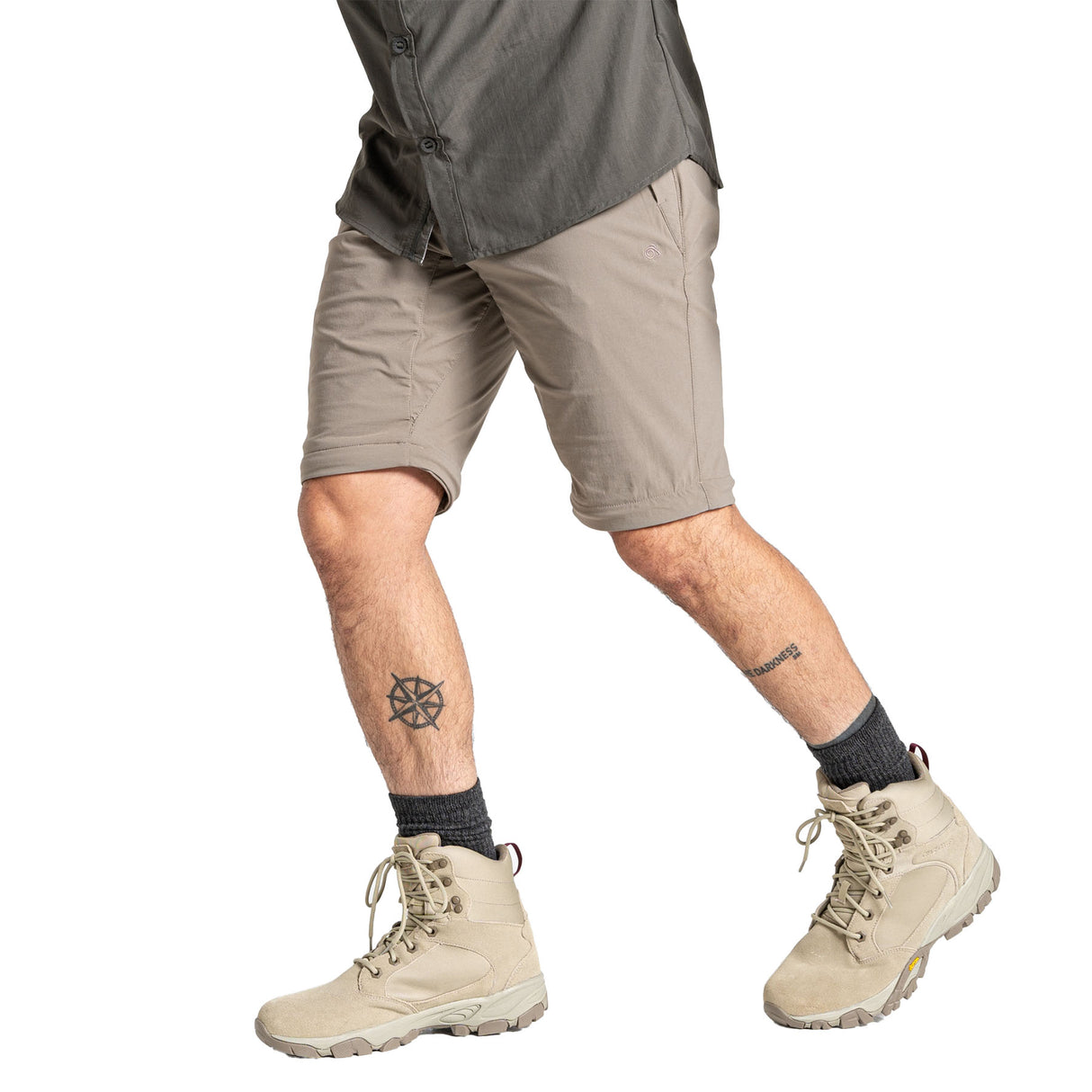 Craghoppers Men's Nosilife Pro Convertible II Trousers Woodland Green / Small-Woodland Green / Medium-Woodland Green / Large-Woodland Green / X-Large-Woodland Green / XX-Large - 53 Degrees North