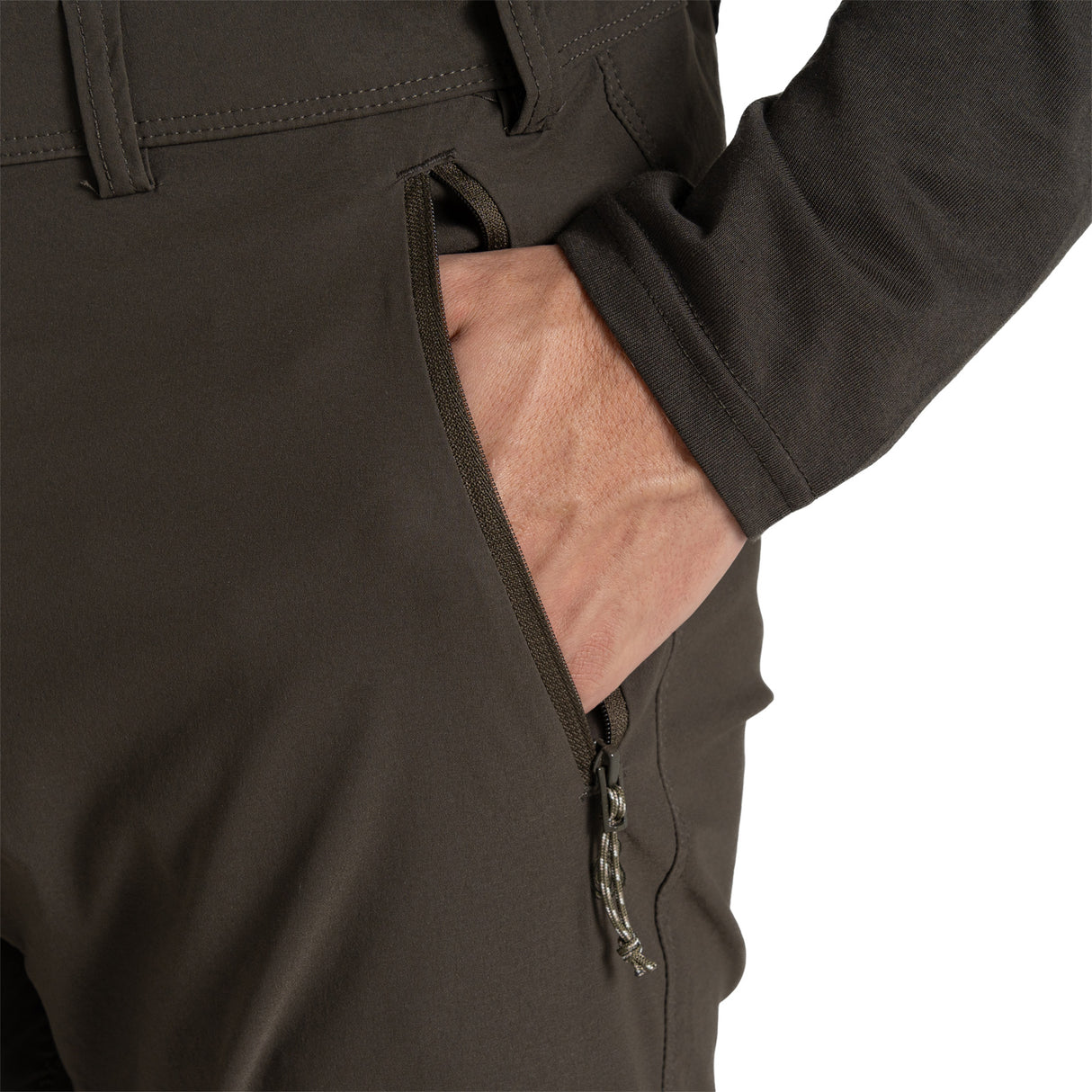 Craghoppers Men's Nosilife Pro Convertible II Trousers Woodland Green / Small-Woodland Green / Medium-Woodland Green / Large-Woodland Green / X-Large-Woodland Green / XX-Large - 53 Degrees North