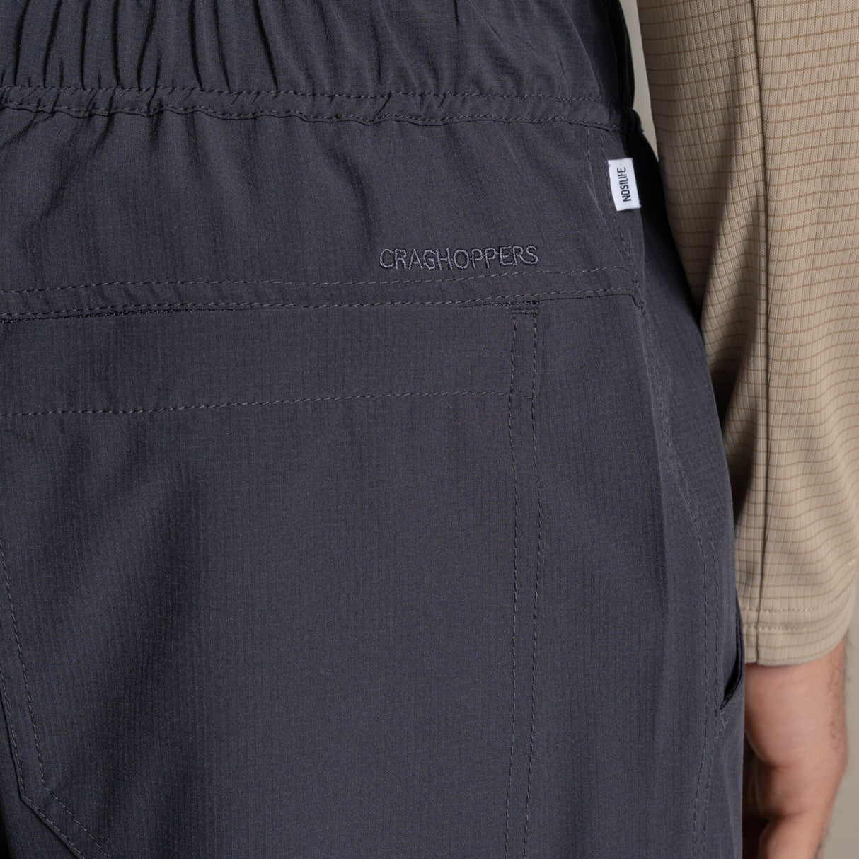 Craghoppers Men's Nosilife Socco Trousers Dark Iron / Small-Dark Iron / Medium-Dark Iron / Large-Dark Iron / X-Large-Dark Iron / XX-Large - 53 Degrees North