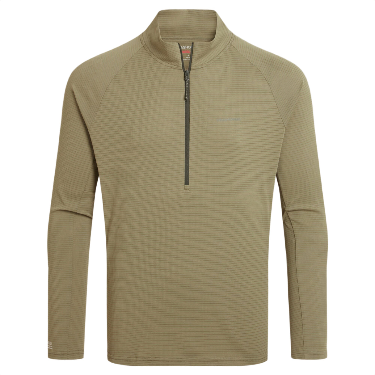 Craghoppers Men's Nosilife Solarshield+ Half Zip Top Cardamon / Small-Cardamon / Medium-Cardamon / Large-Cardamon / X-Large-Azure Sky / Small - 53 Degrees North