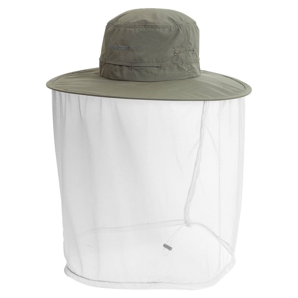 Craghoppers Nosilife Ultimate Hat Parchment / Small/Medium-Parchment / Medium/Large-Dark Khaki / Small/Medium-Dark Khaki / Medium/Large-Woodland Green / Small/Medium - 53 Degrees North