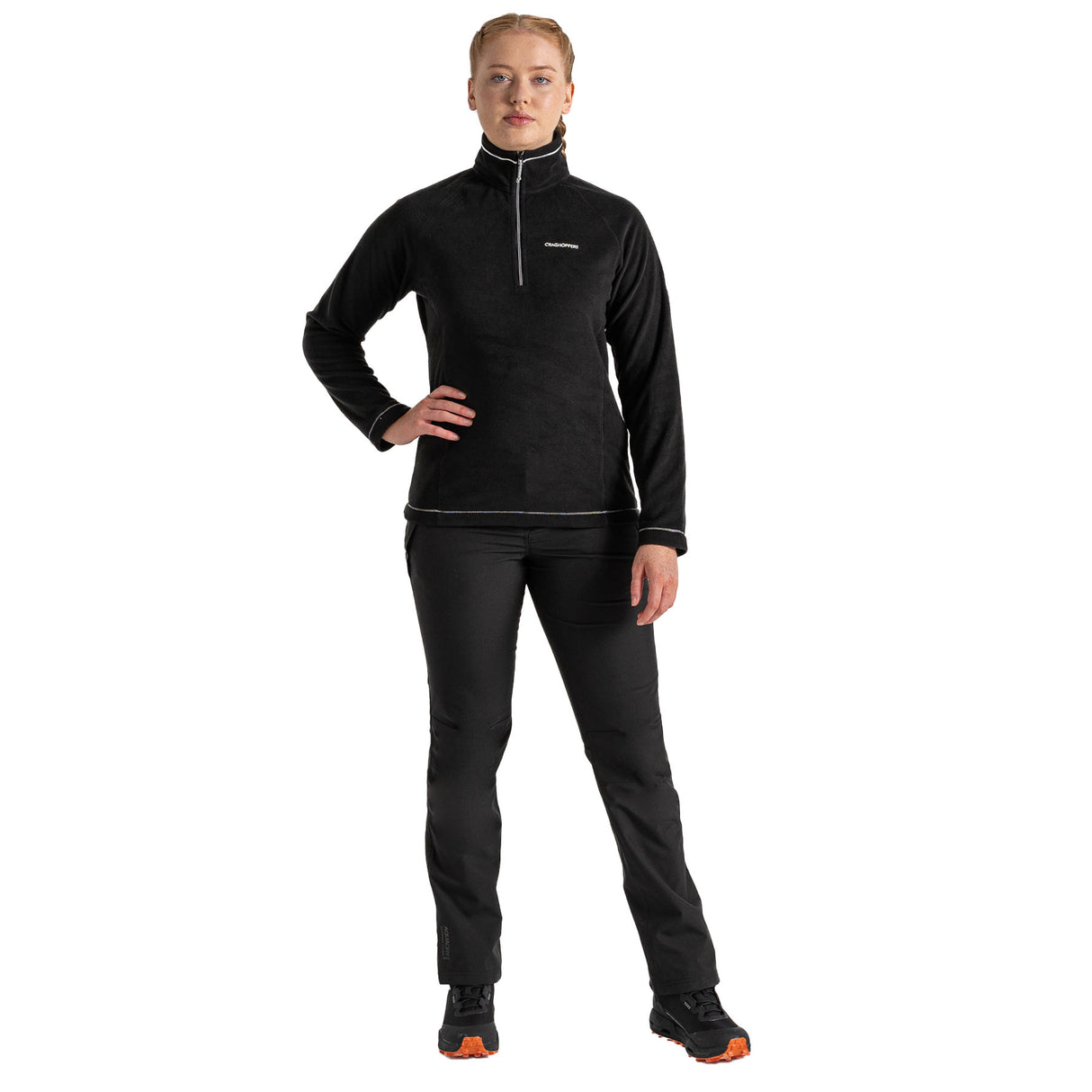 Craghoppers Women's Airedale II Waterproof Pants Black / X-Small / Regular-Black / Small / Regular-Black / Medium / Regular-Black / Large / Regular-Black / X-Large / Regular - 53 Degrees North