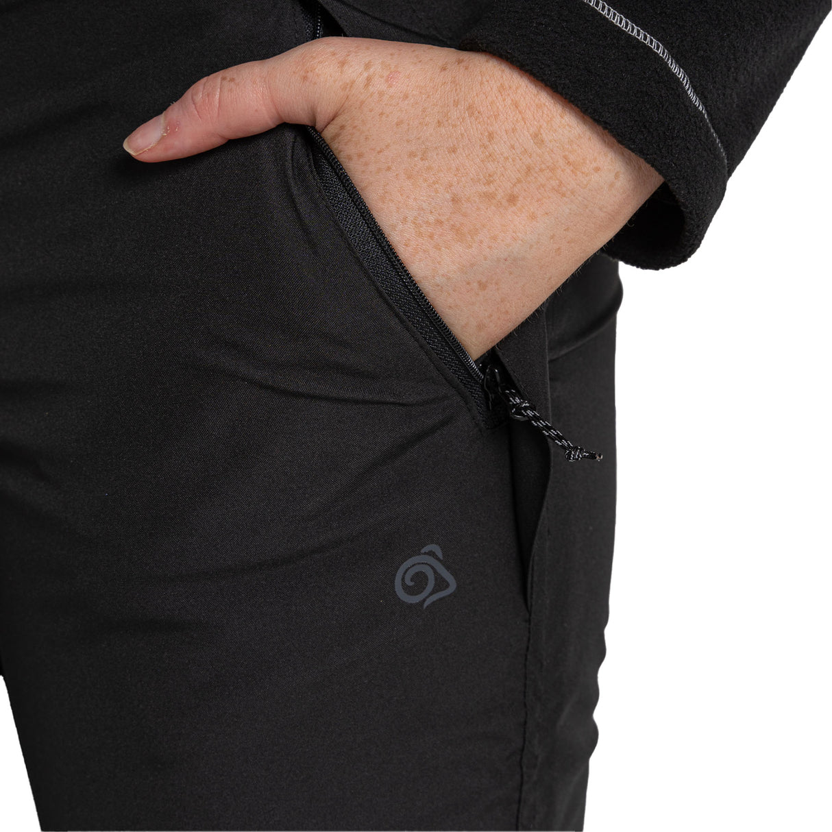 Craghoppers Women's Airedale II Waterproof Trousers Black / X-Small / Regular - 53 Degrees North