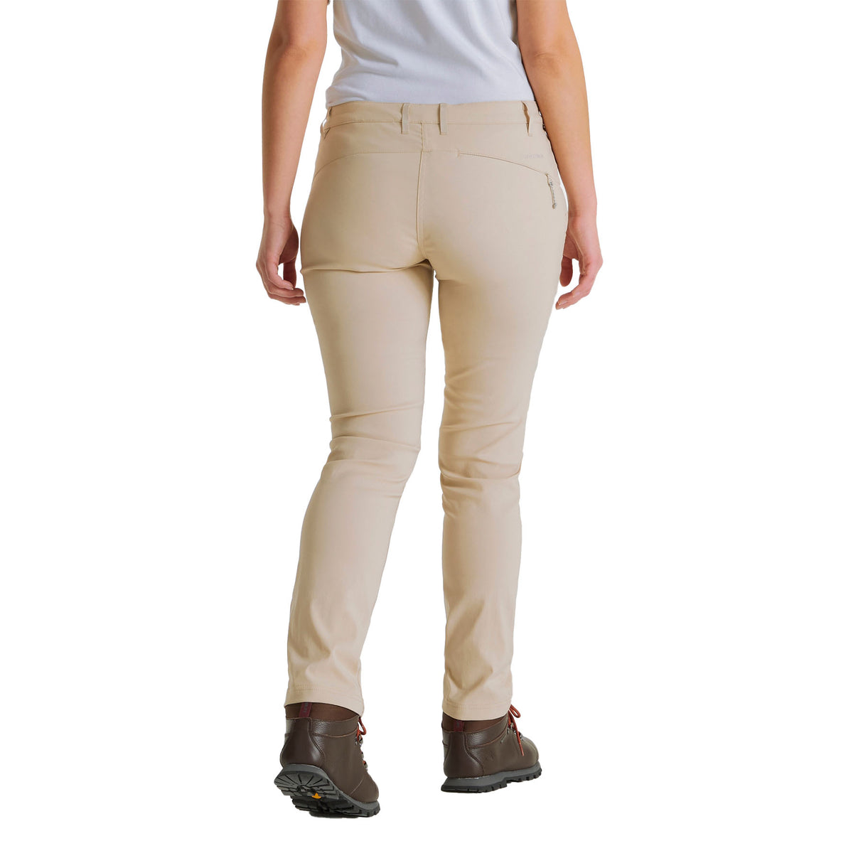 Craghoppers Women's Kiwi Pro II Trousers Mid Khaki / X-Small / Short-Mid Khaki / X-Small / Regular-Mid Khaki / Small / Short-Mid Khaki / Small / Regular-Mid Khaki / Medium / Short - 53 Degrees North
