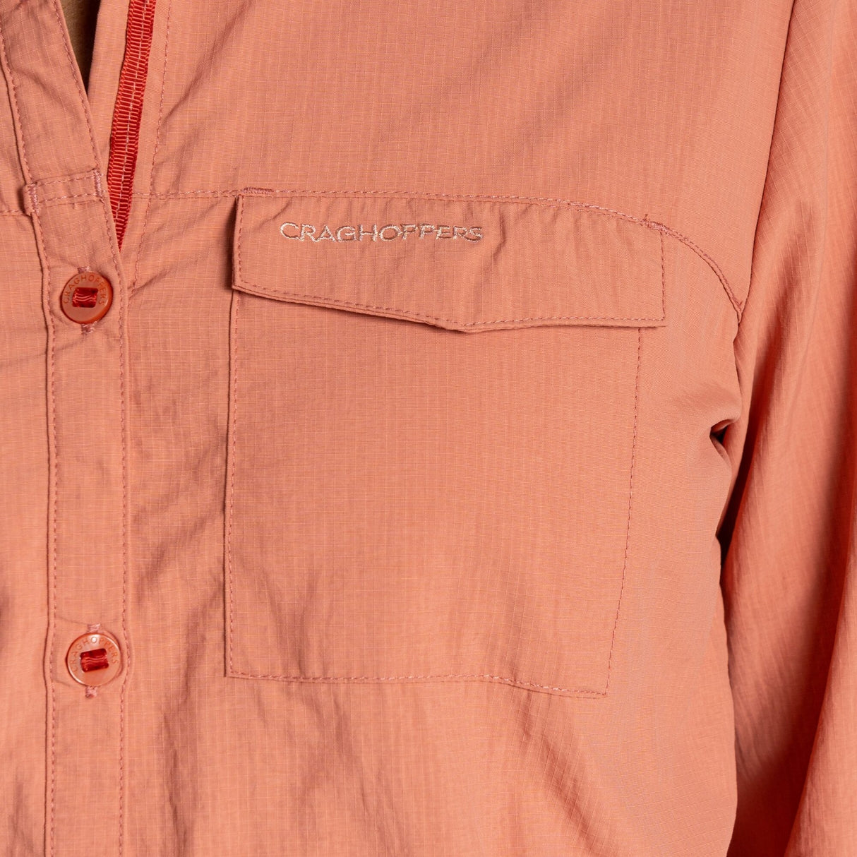 Craghoppers Women's Nosilife Adventure II Long Sleeve Shirt Seasalt / X-Small-Seasalt / Small-Seasalt / Medium-Seasalt / Large-Seasalt / X-Large - 53 Degrees North