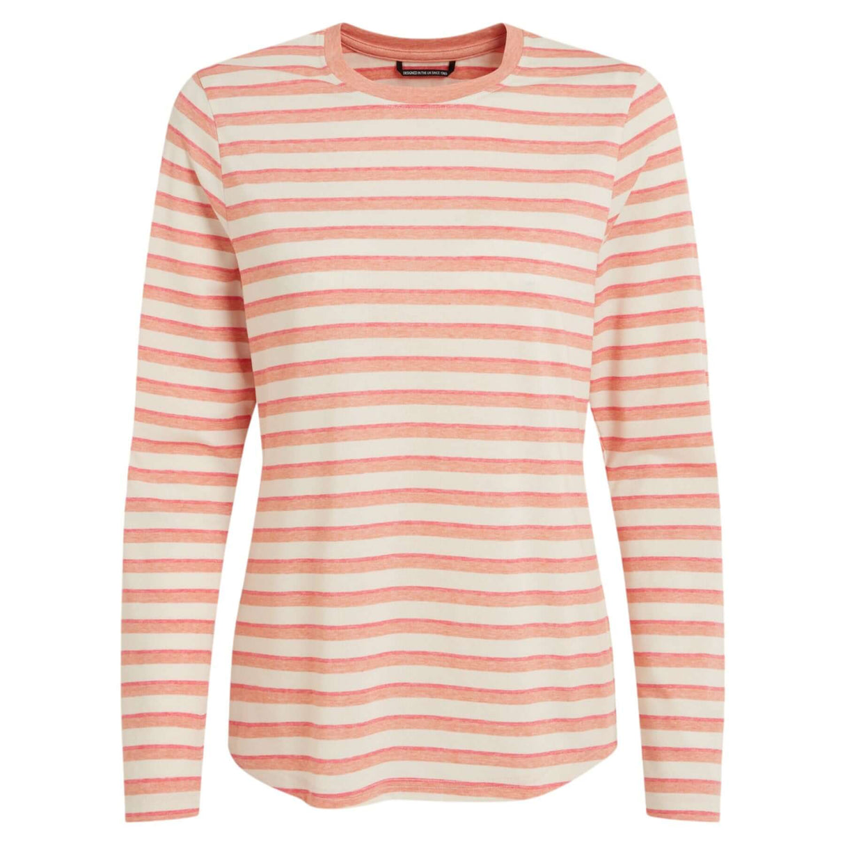 Craghoppers Women's Nosilife Akona Long Sleeve Top Clay Stripe / X-Small-Clay Stripe / Small-Clay Stripe / Medium-Clay Stripe / Large-Clay Stripe / X-Large - 53 Degrees North
