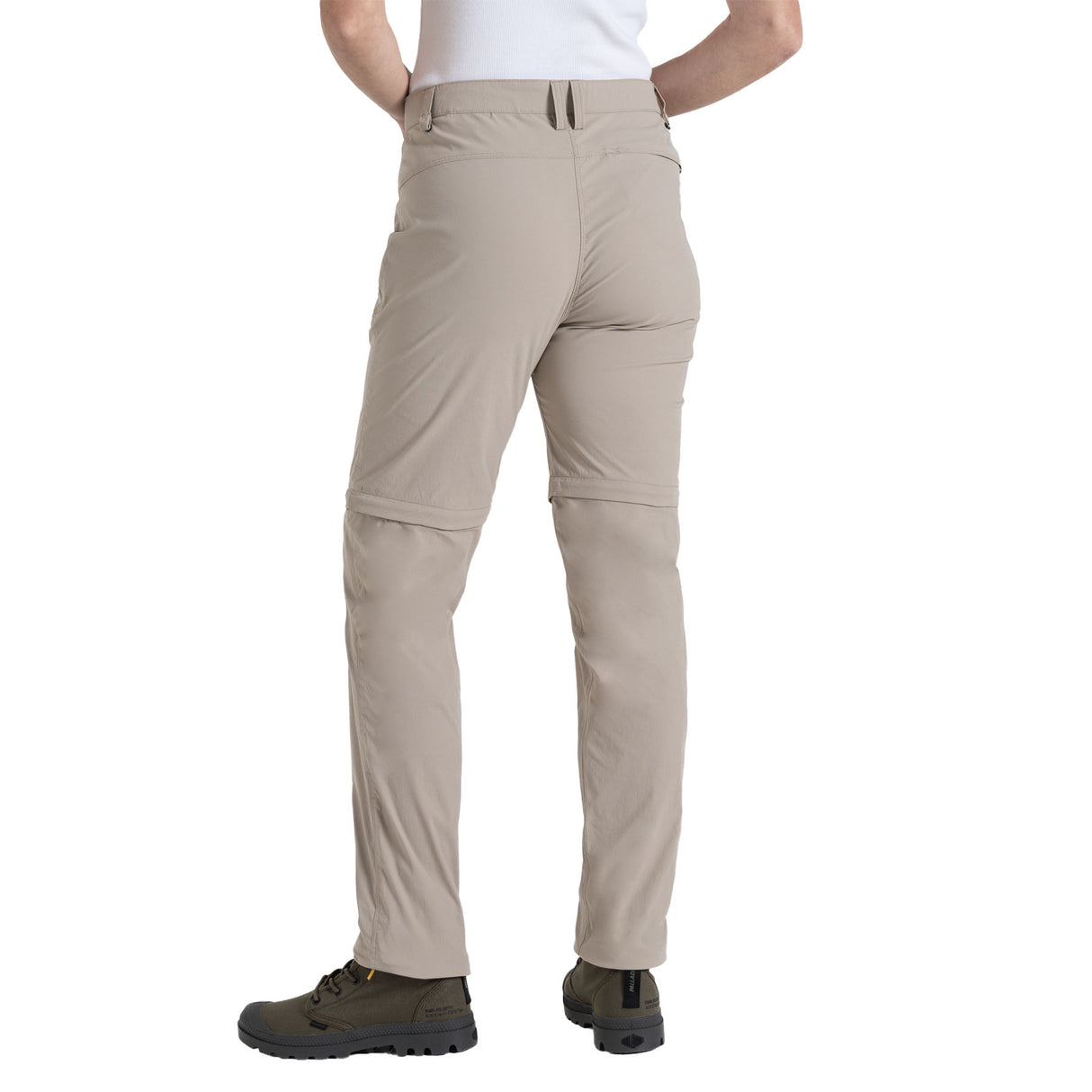 Craghoppers Women's Nosilife Pro Convertible III Trousers Soft Mushroom / X-Small / Regular-Soft Mushroom / Small / Regular-Soft Mushroom / Medium / Regular-Soft Mushroom / Large / Regular-Soft Mushroom / X-Large / Regular - 53 Degrees North