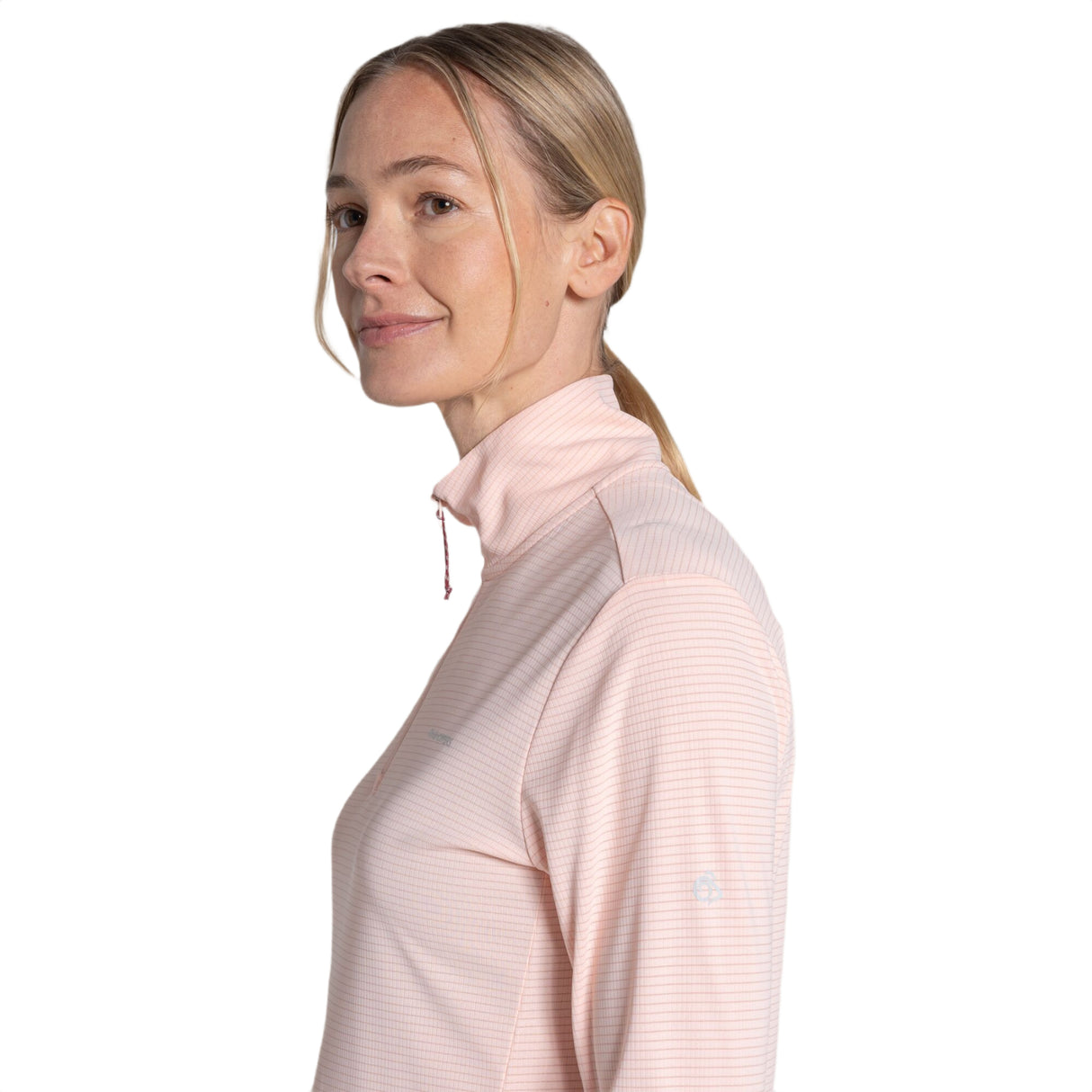 Craghoppers Women's Nosilife Solarshield+ Half Zip Technical Top White / X-Small-White / Small-White / Medium-White / Large-White / X-Large - 53 Degrees North