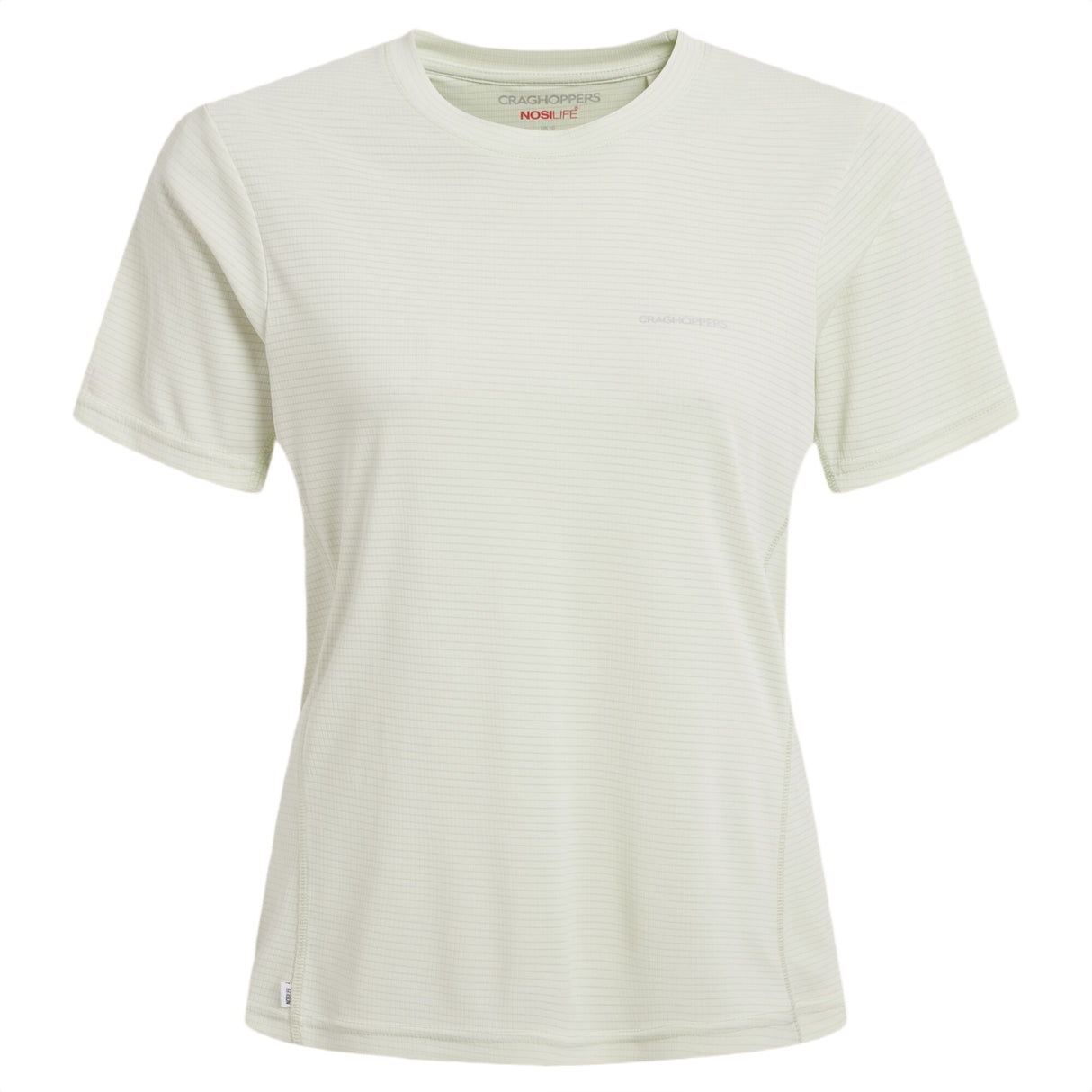Craghoppers Women's Nosilife Solarshield+ Short Sleeve T-Shirt Pear Drop / X-Small-Pear Drop / Small-Pear Drop / Medium-Pear Drop / Large-Pear Drop / X-Large - 53 Degrees North
