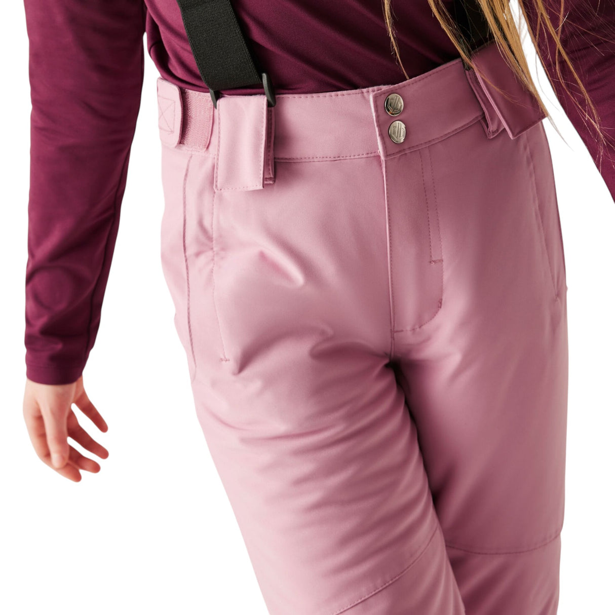 Dare 2b Kids' Outmove Ski Trousers Black / Age 5-6-Black / Age 7-8-Black / Age 9-10-Black / Age 11-12-Black / Age 13 - 53 Degrees North