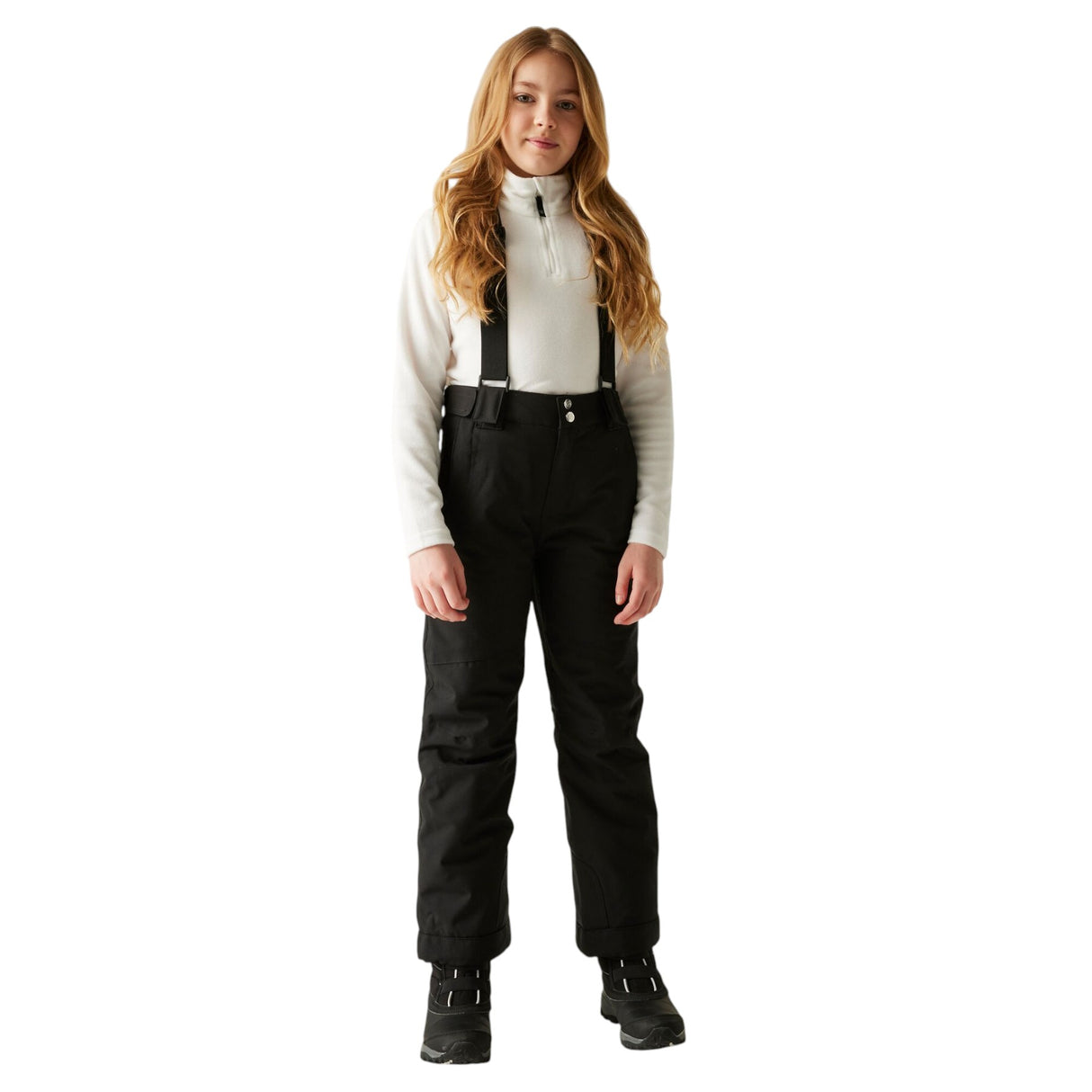 Dare 2b Kids' Outmove Ski Trousers Black / Age 5-6-Black / Age 7-8-Black / Age 9-10-Black / Age 11-12-Black / Age 13 - 53 Degrees North